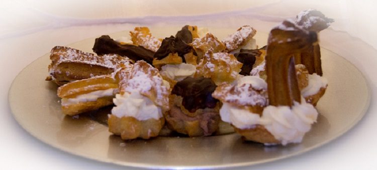 Bocaditos de nata sin gluten