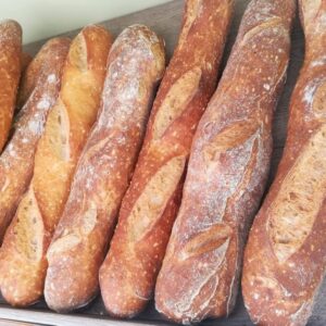 Barra de pan sin gluten y sin lactosa