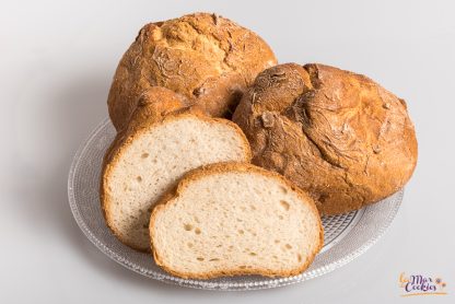 Pan de hogaza sin gluten y sin lactosa