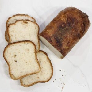 Pan de molde sin gluten y sin lactosa