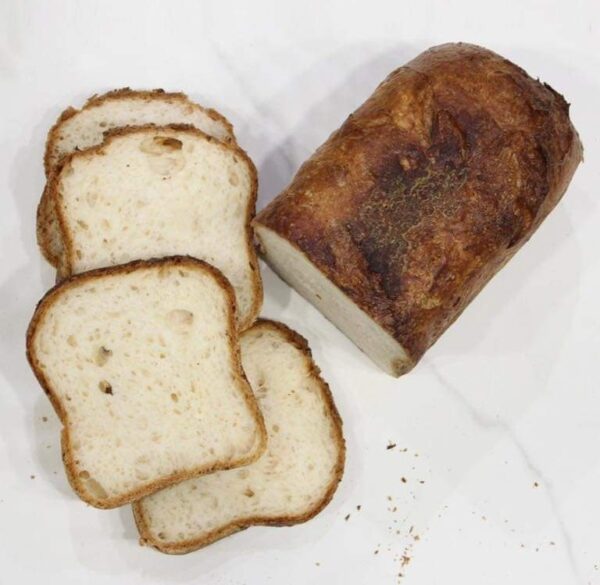 Pan de molde sin gluten y sin lactosa