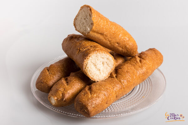 Barra de pan sin gluten y sin lactosa