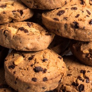 cookies con chocolate sin gluten y sin lactosa
