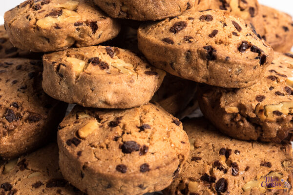 cookies con chocolate sin gluten y sin lactosa