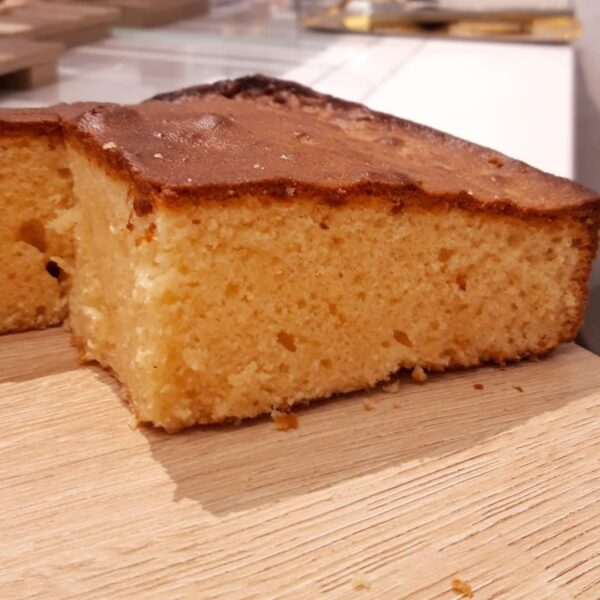 Bizcocho sin gluten y sin lactosa