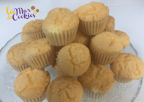 Magdalenas sin gluten sin lactosa sin azucar
